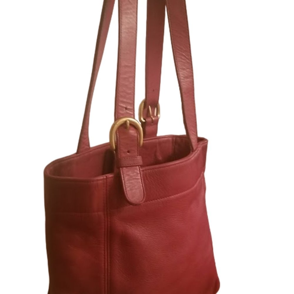 πEUCπ | Gorgeous π₯π΄π₯RARE Redπ₯π΄π₯ | Vintage Coach 4157 Bag | Waverly Tote - Picture 3 of 16